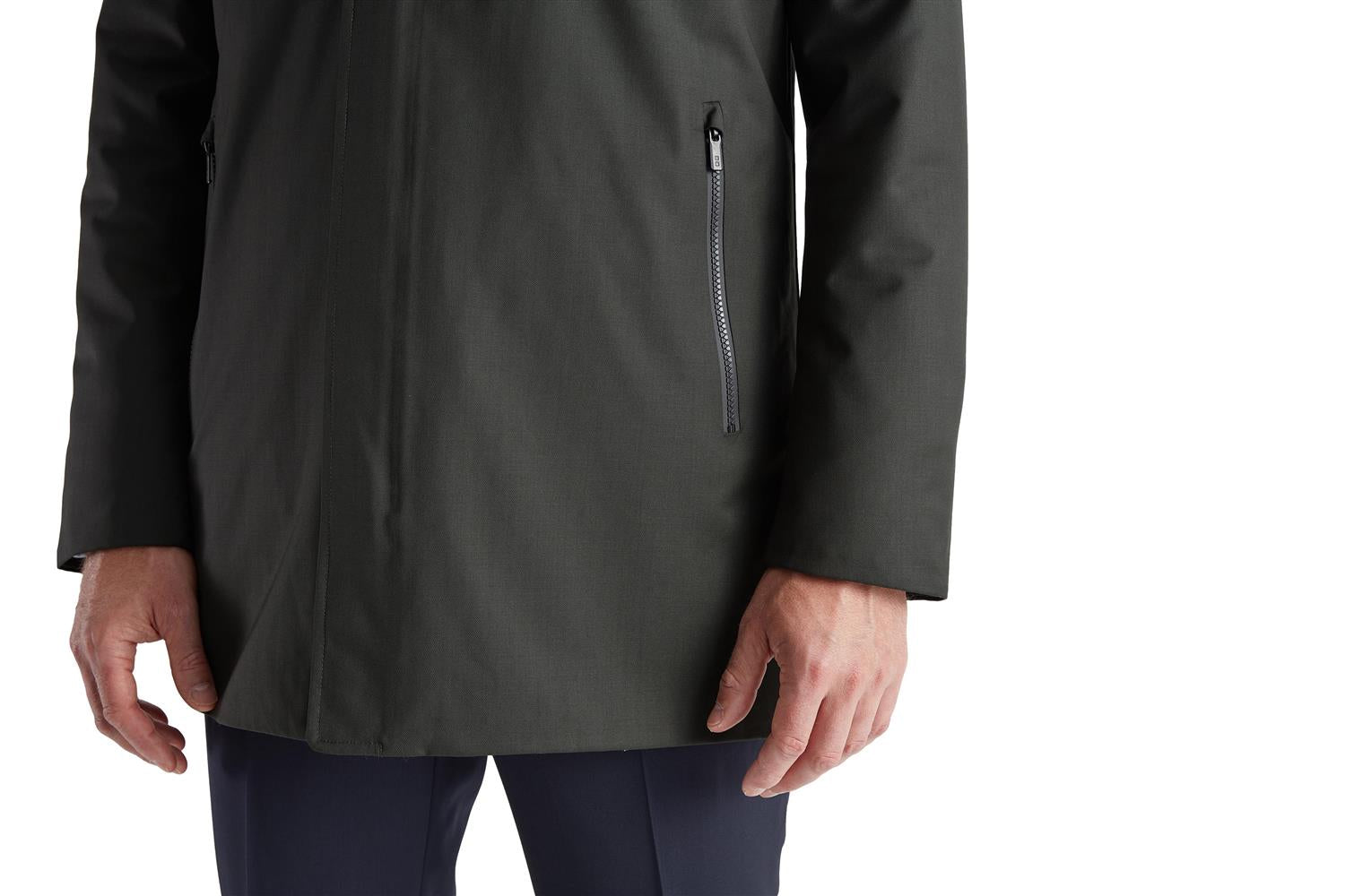 UBR Savile Coat Jakke Mørkegrønn - chrismoa.no