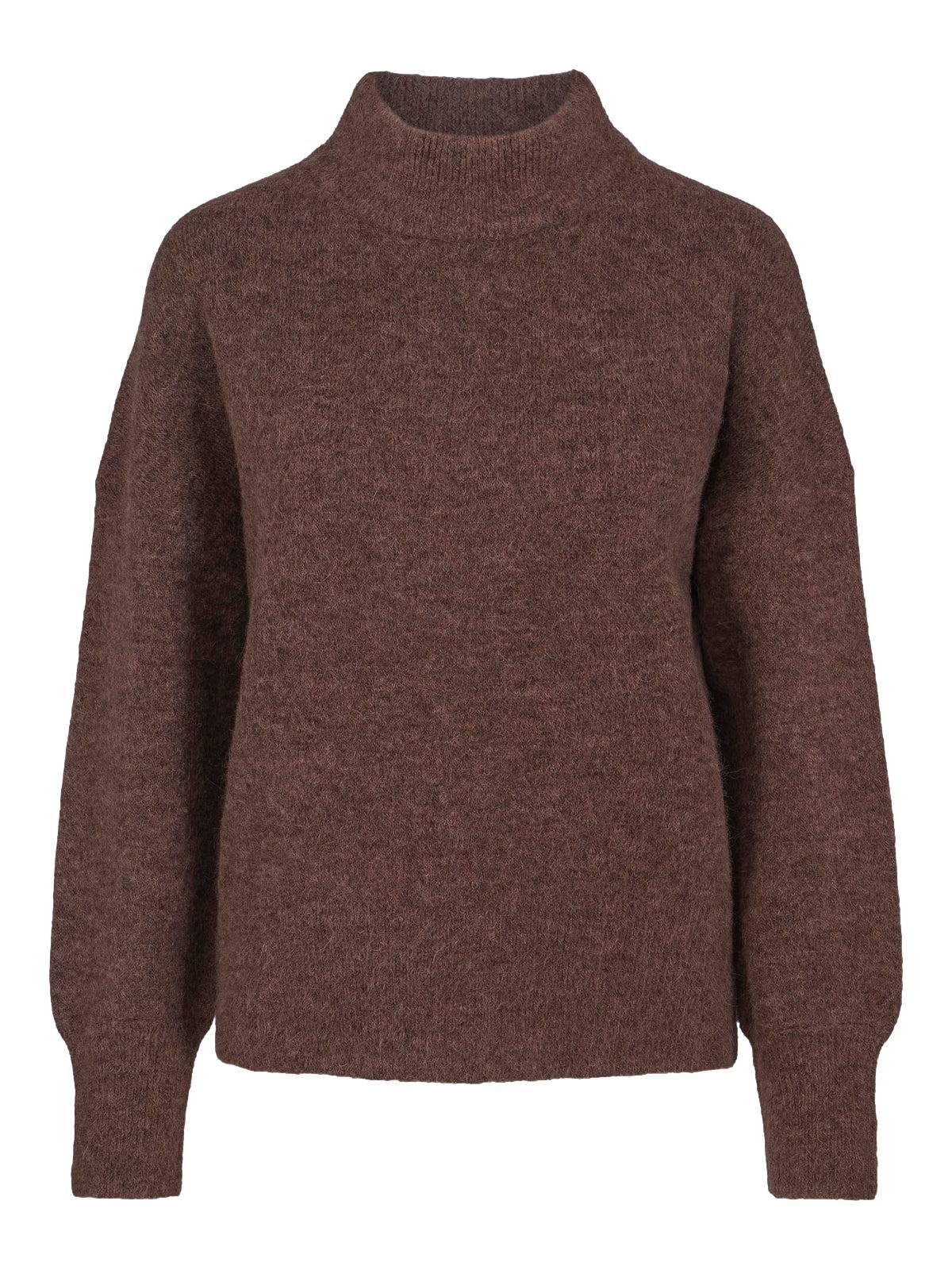 Haust Loose Luxury Pullover Genser Brun - chrismoa.no