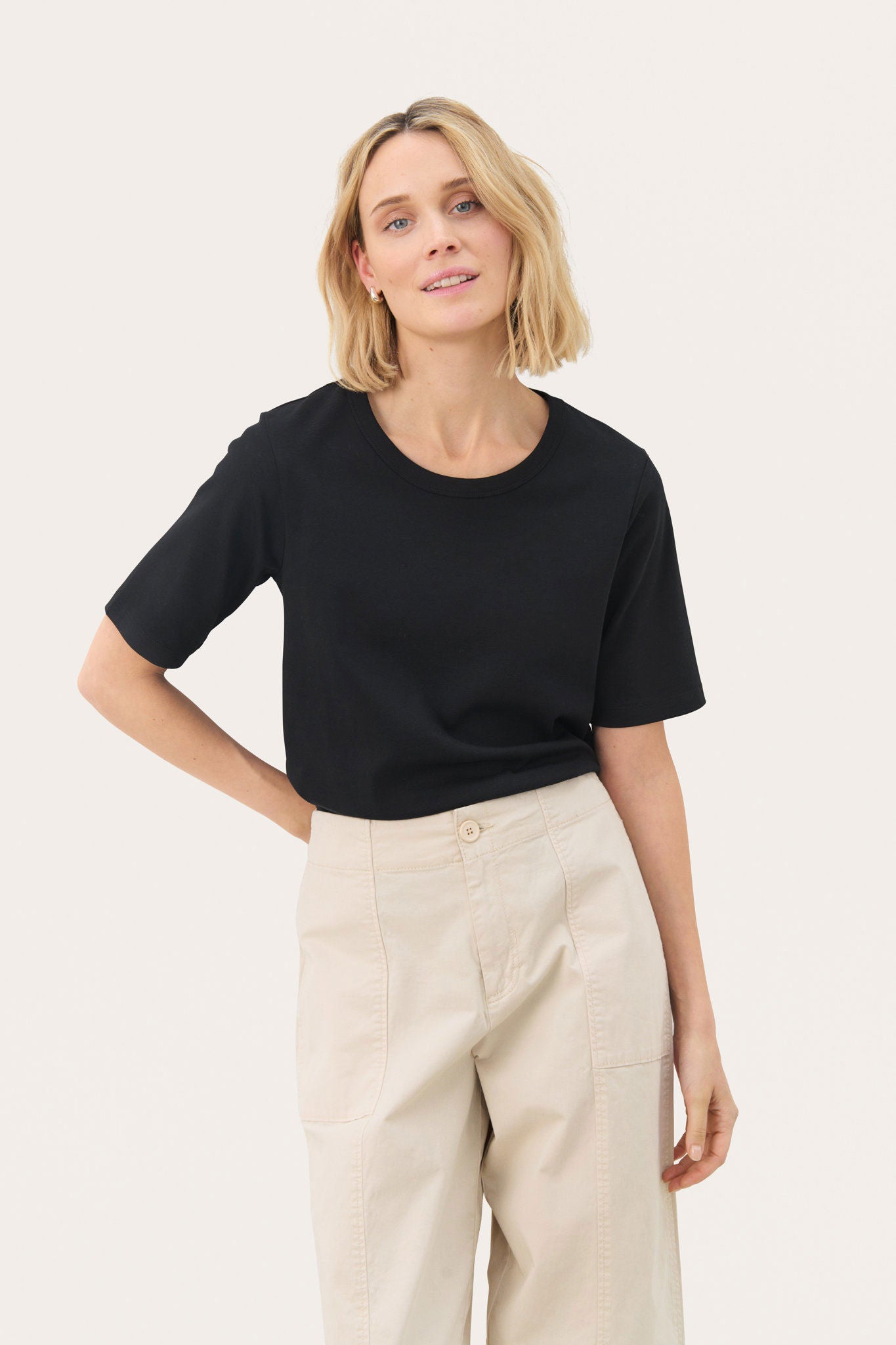 Part Two Ratanapw Tshirt T-Shirt Black