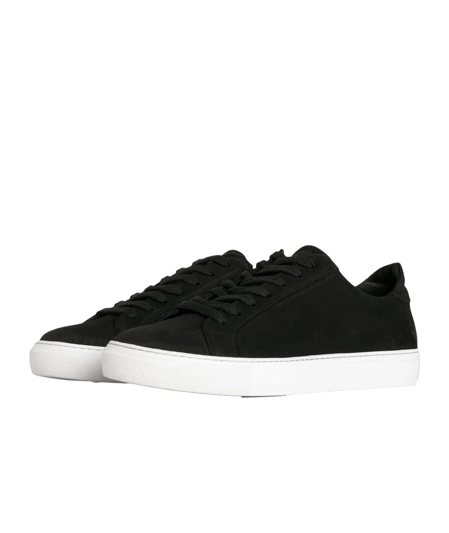 Garment Project Type - Black Nubuck Sko Sort - chrismoa.no