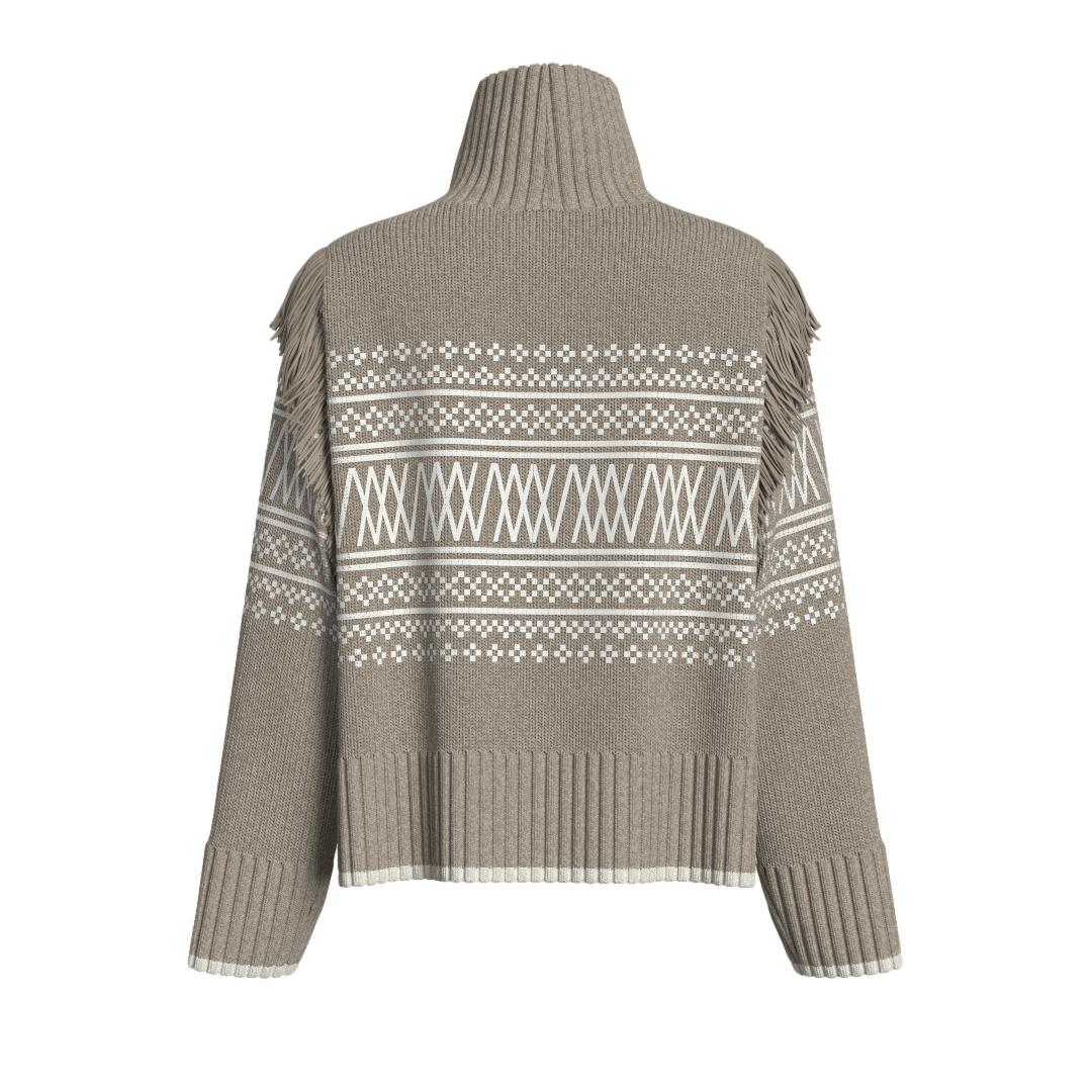 We Norwegians Setesdal Sweater Genser Beige