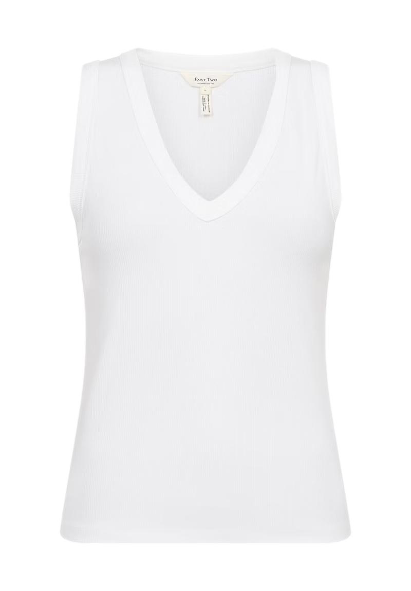 Part Two Nikkia T-Shirt Hvit - chrismoa.no