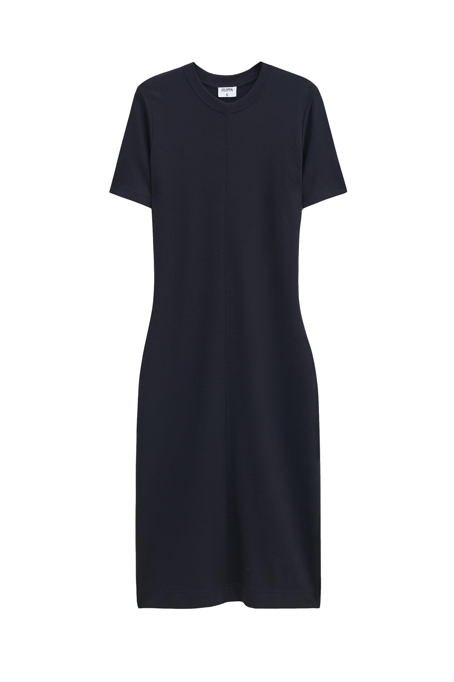 Filippa K T-Shirt Dress Kjole Sort - chrismoa.no