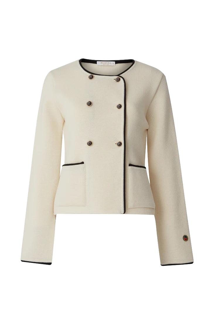 Busnel MARITA JACKET Genser Off-White - chrismoa.no