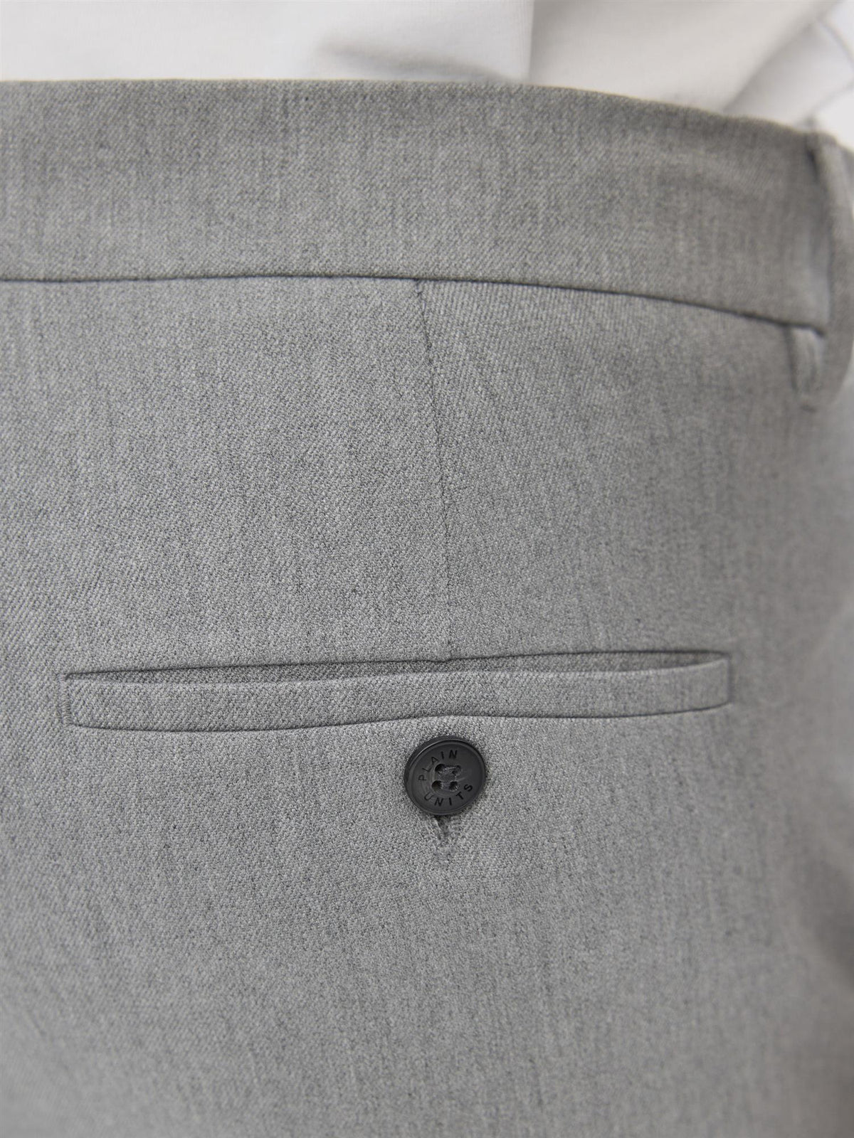 Plain Units Joshpl 805_grs Bukse 30970 Mid Grey Melange