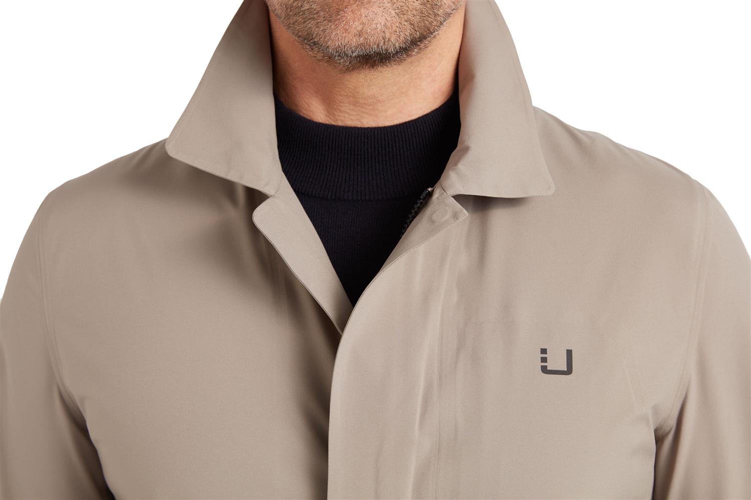UBR Sky Fall Coat Frakk Beige - chrismoa.no