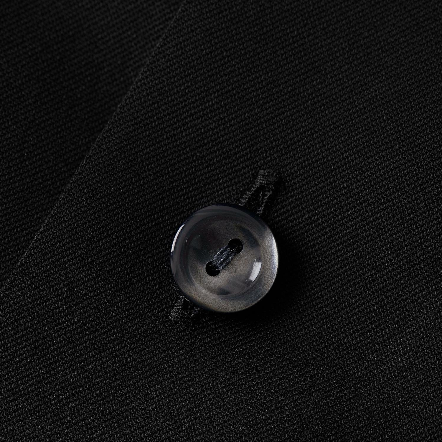 Eton Black Signature Twill Slim Fit Shirt Skjorte Sort - chrismoa.no