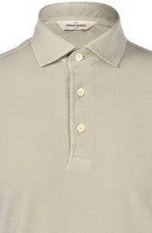 Gran Sasso Polo S/SLV T-Shirt Lysegrønn - chrismoa.no