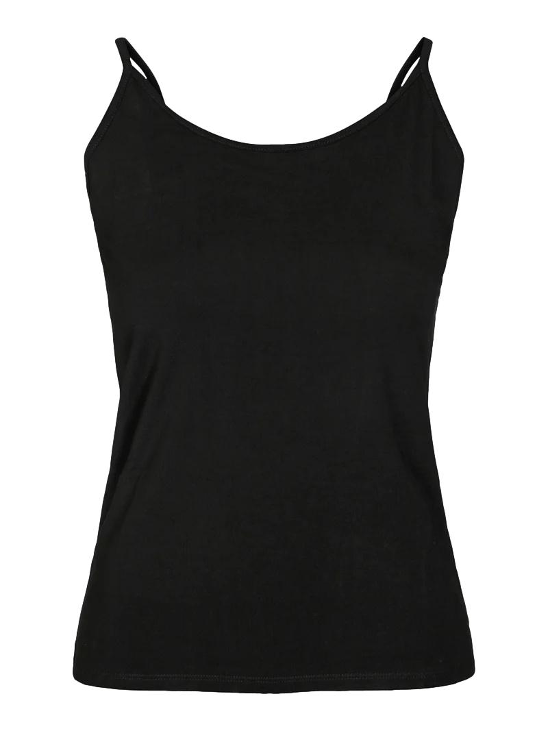 Haust Basic Singlet T-Shirt Sort - chrismoa.no