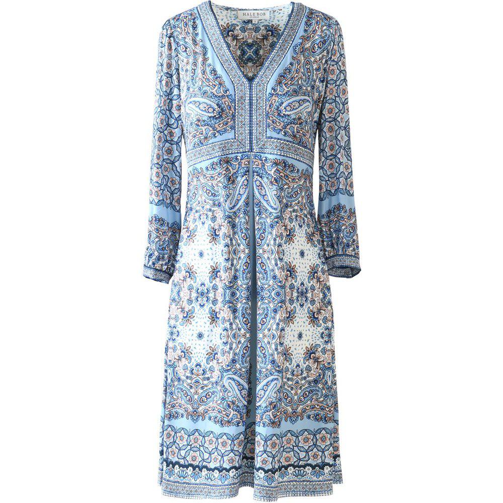 Hale Bob Kaydence Dress Kjole Blå - chrismoa.no