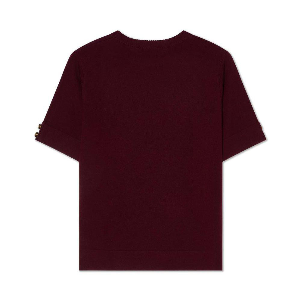 Busnel Lucca Top Bluse Bordeaux - chrismoa.no