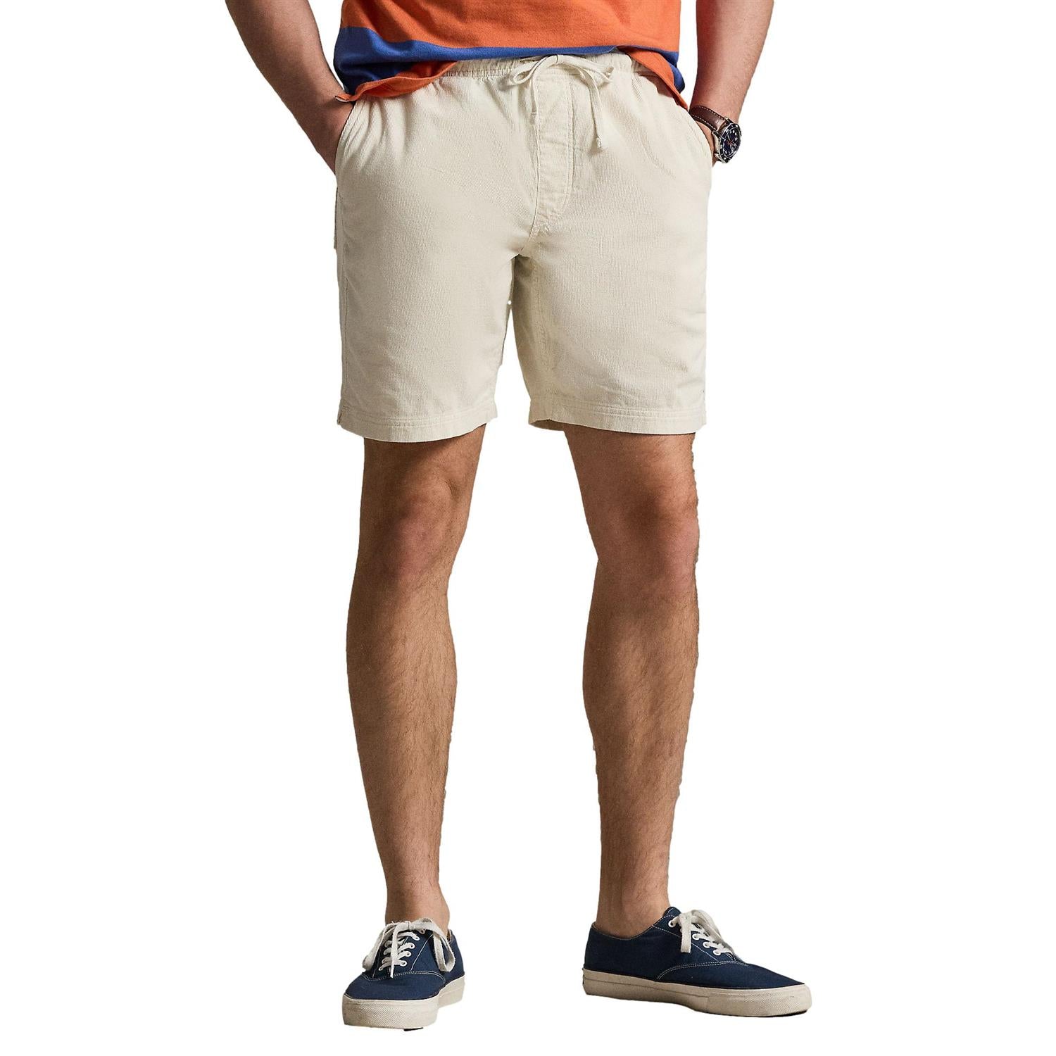 Polo Ralph Lauren 8-Inch Classic Fit Corduroy Short Shorts Lys-Beige - chrismoa.no