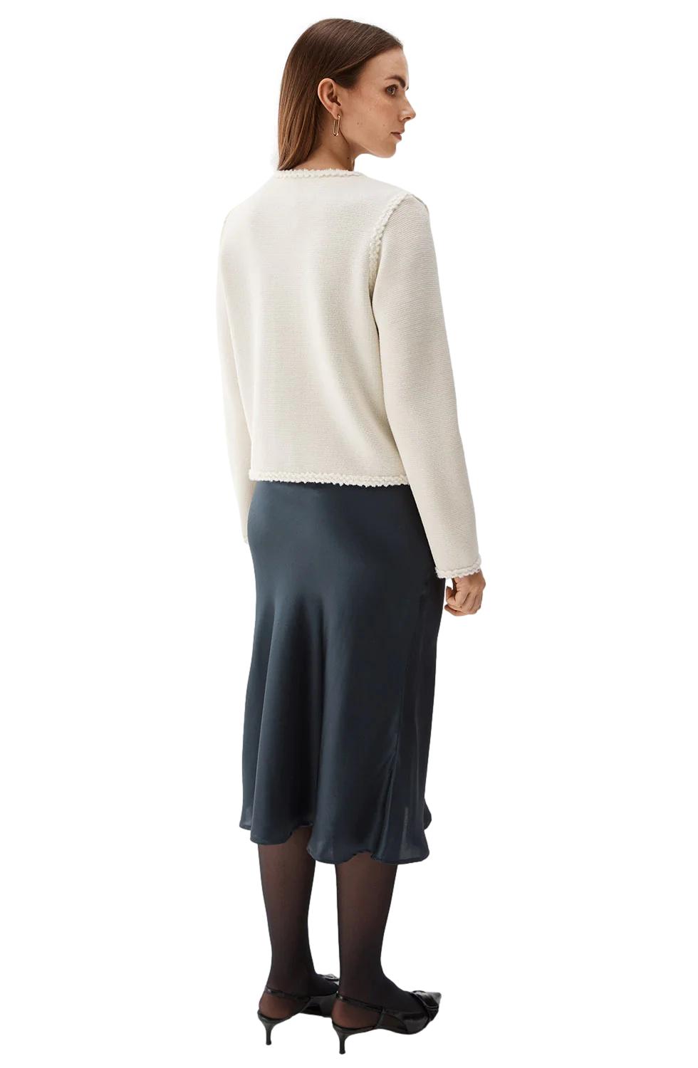 Busnel MARGIT JACKET Genser Off-White