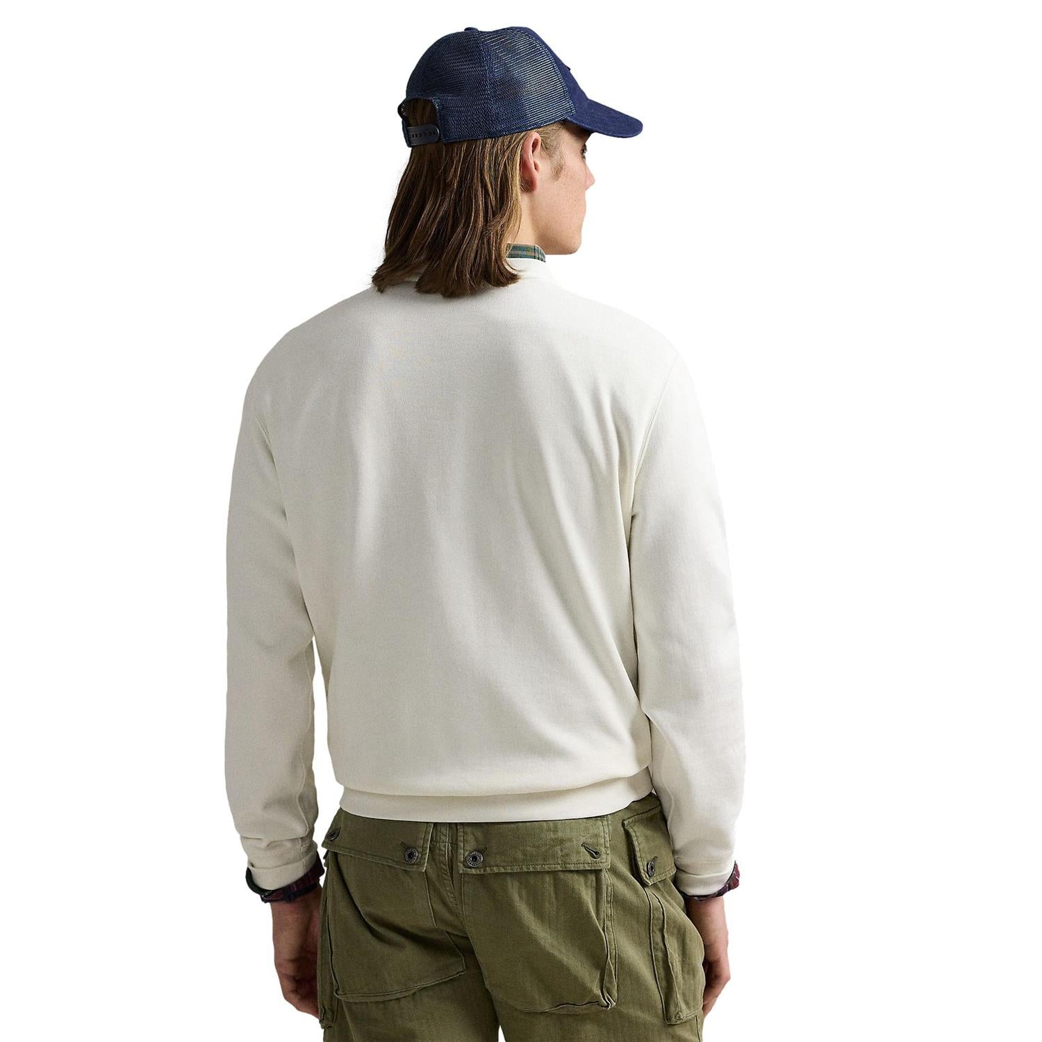 Polo Ralph Lauren Polo Bear Fleece Sweatshirt Genser Hvit - chrismoa.no