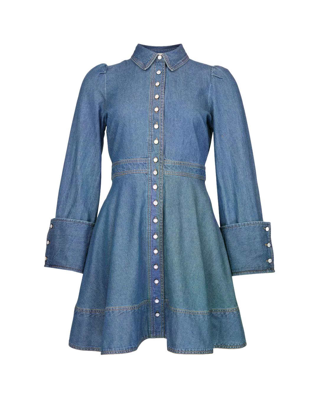 By TiMo Denim Mini Dress Kjole Denim