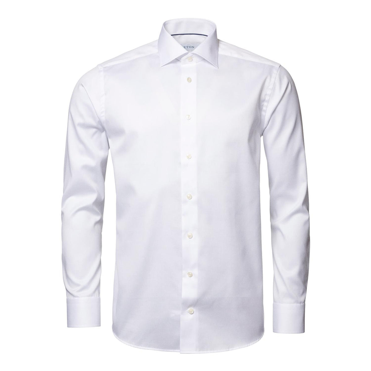 Eton Slim Signature Twill Skjorte Hvit