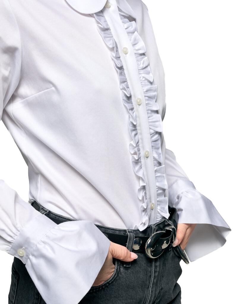 REBELOUP Louise Skjorte Hvit