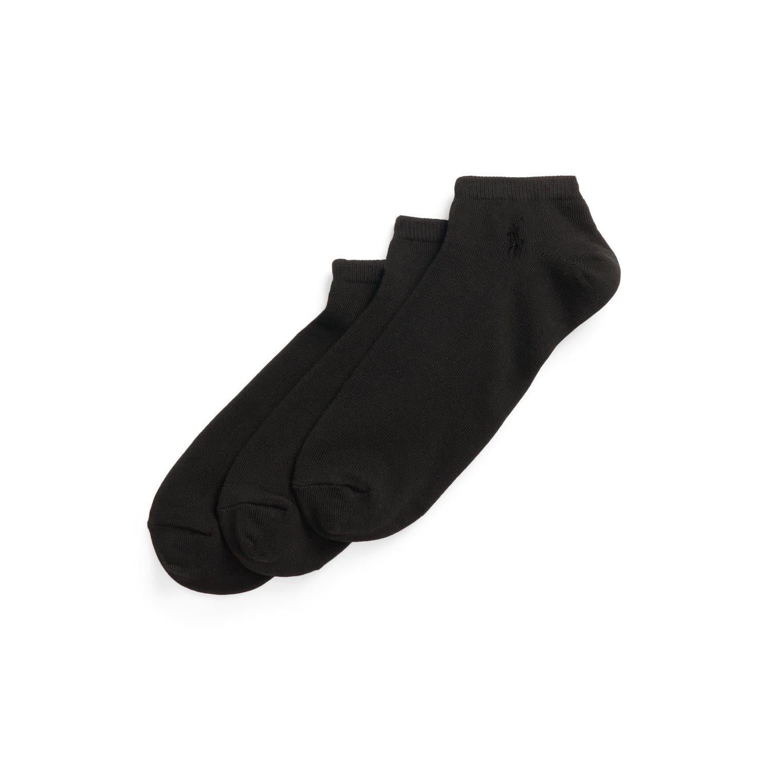 Polo Ralph Lauren 3-Pack Ankle Socks Strømper Sort - chrismoa.no