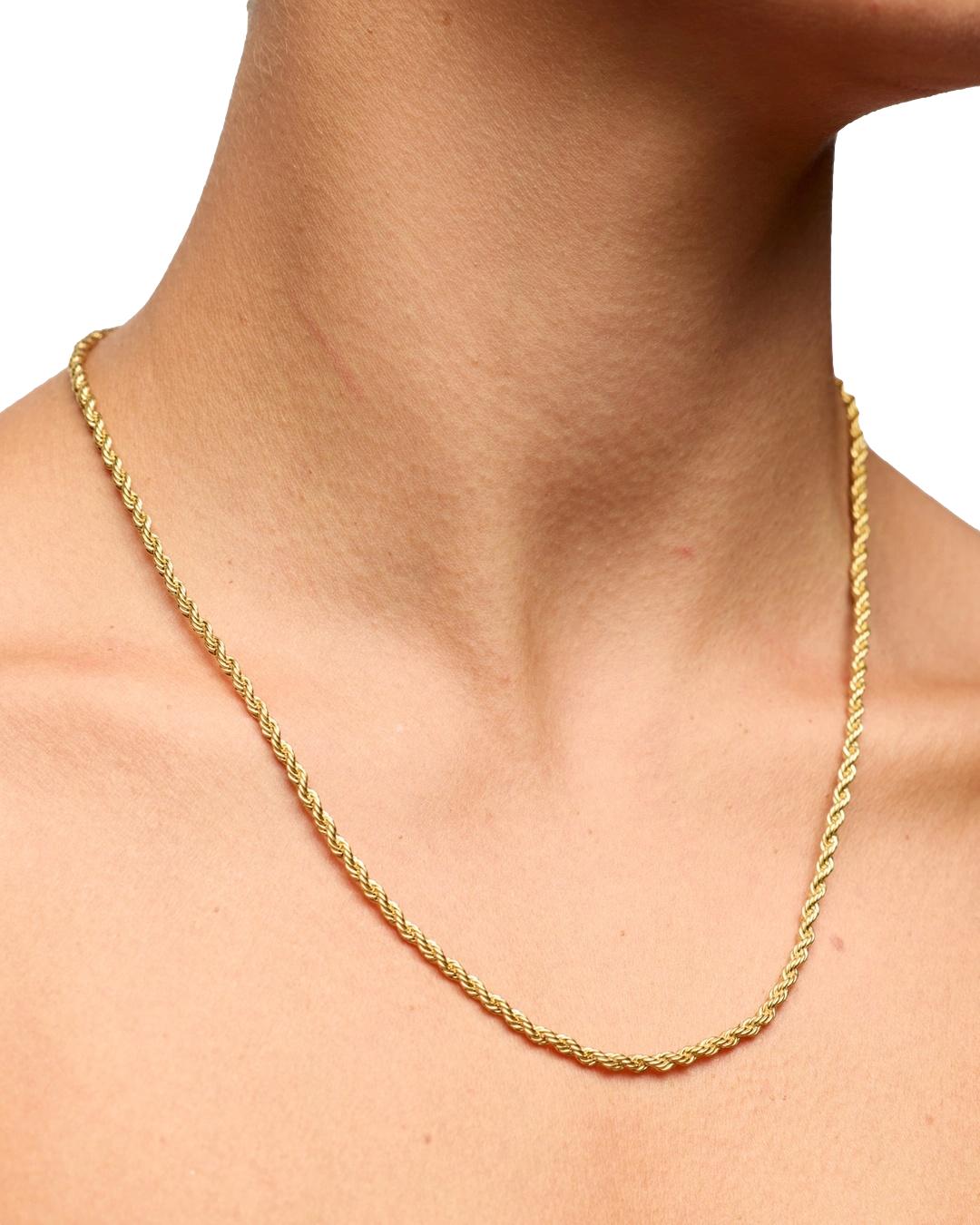 By TiMo The Medium Necklace Smykke Gull - chrismoa.no