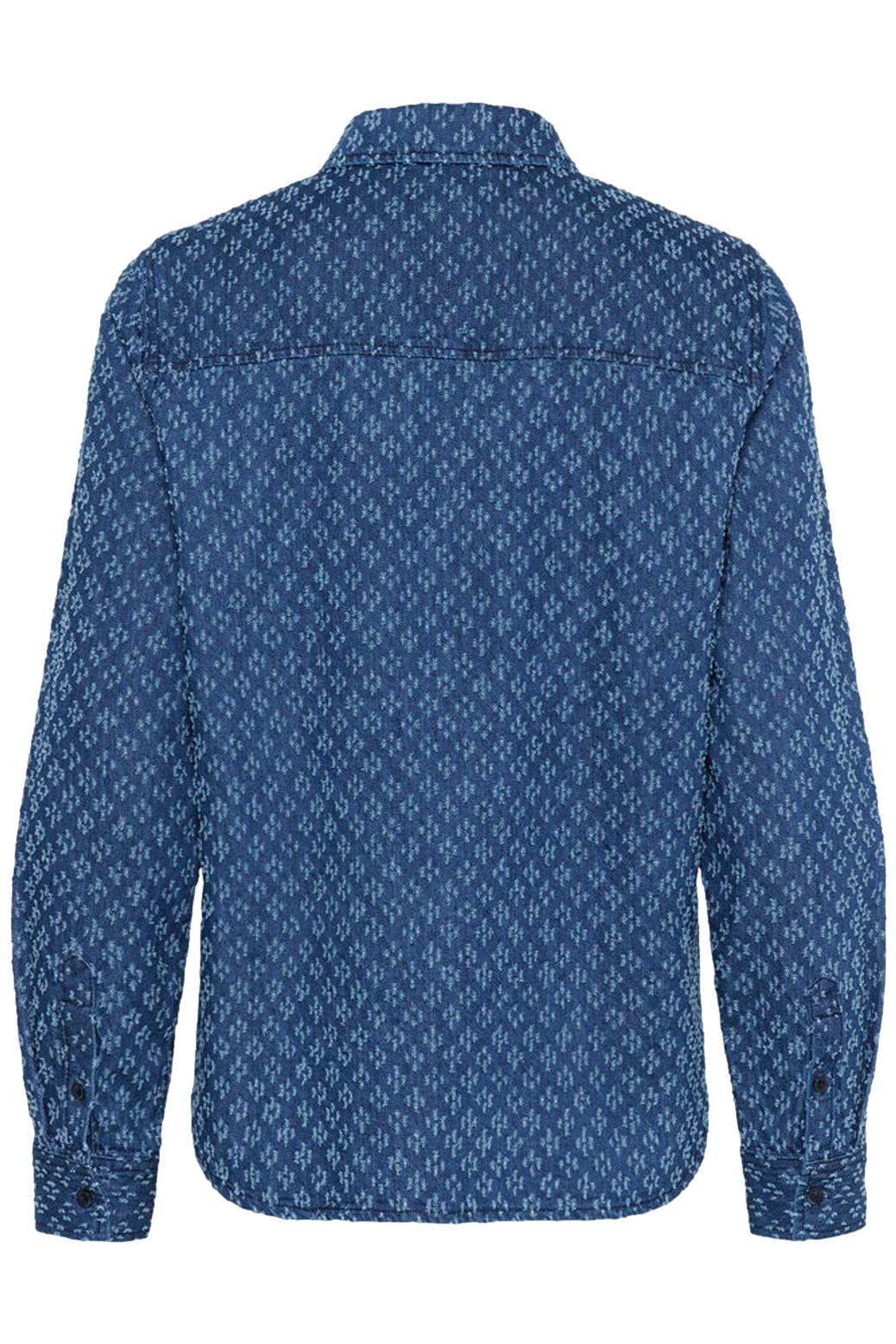 Part Two SarafiaPW SH Skjorte Blå - chrismoa.no