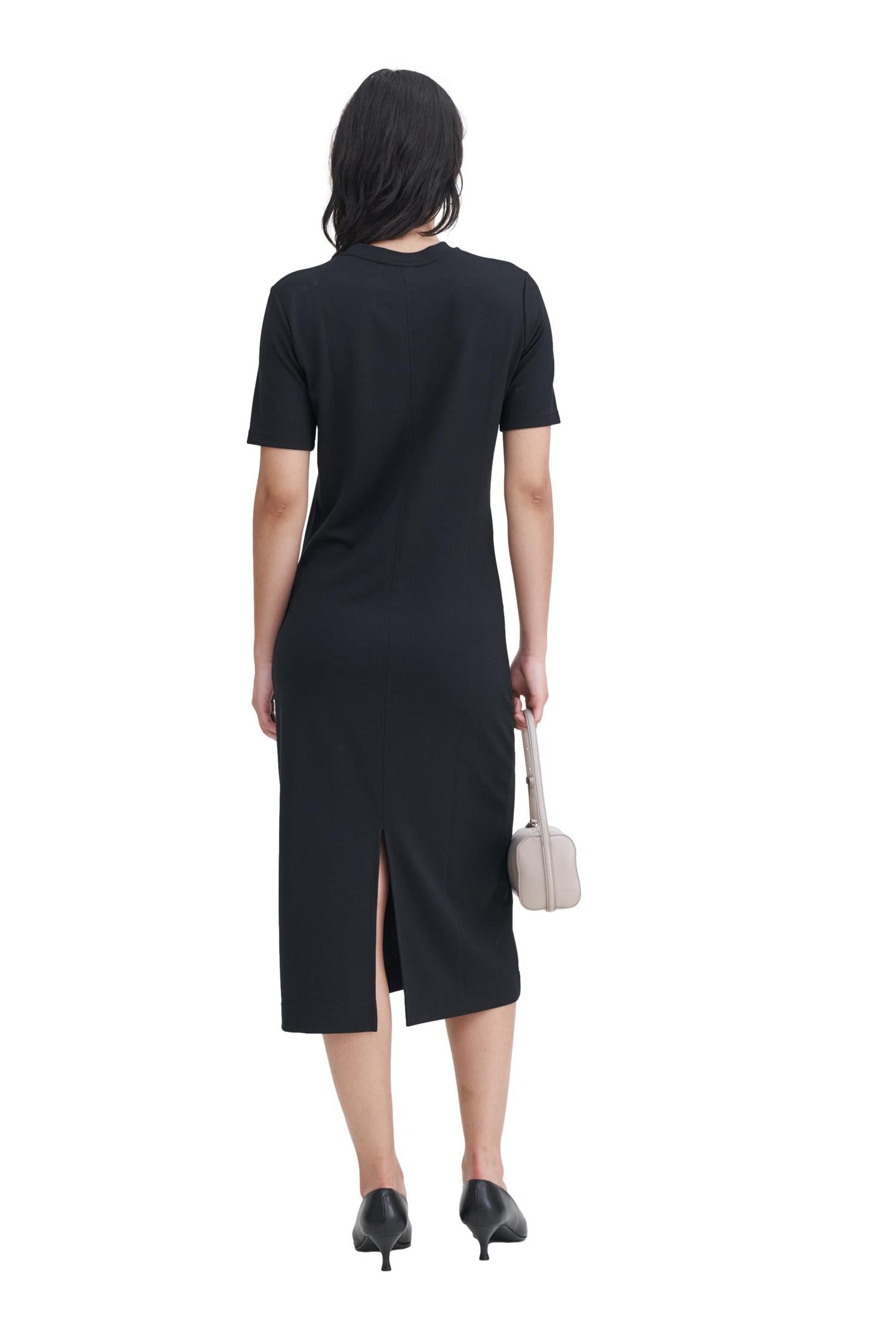 Filippa K T-Shirt Dress Kjole Sort - chrismoa.no