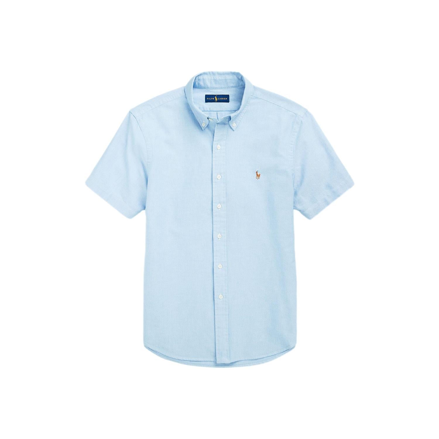 Polo Ralph Lauren Custom fit Oxford shirt Skjorte Lyseblå - chrismoa.no