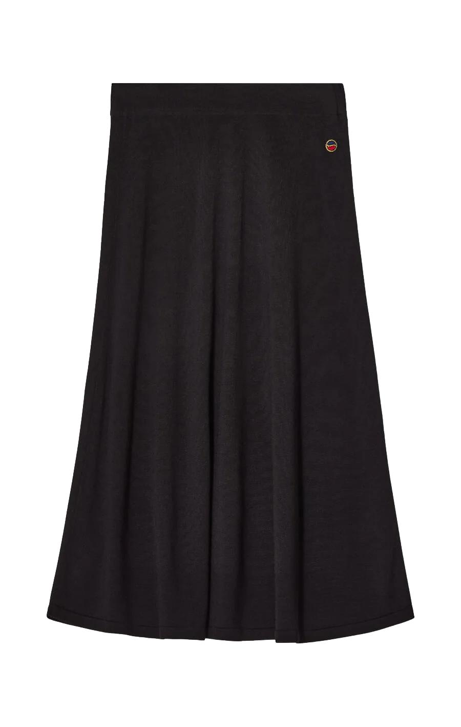 Busnel Maja Solid Skirt Skjørt Sort - chrismoa.no