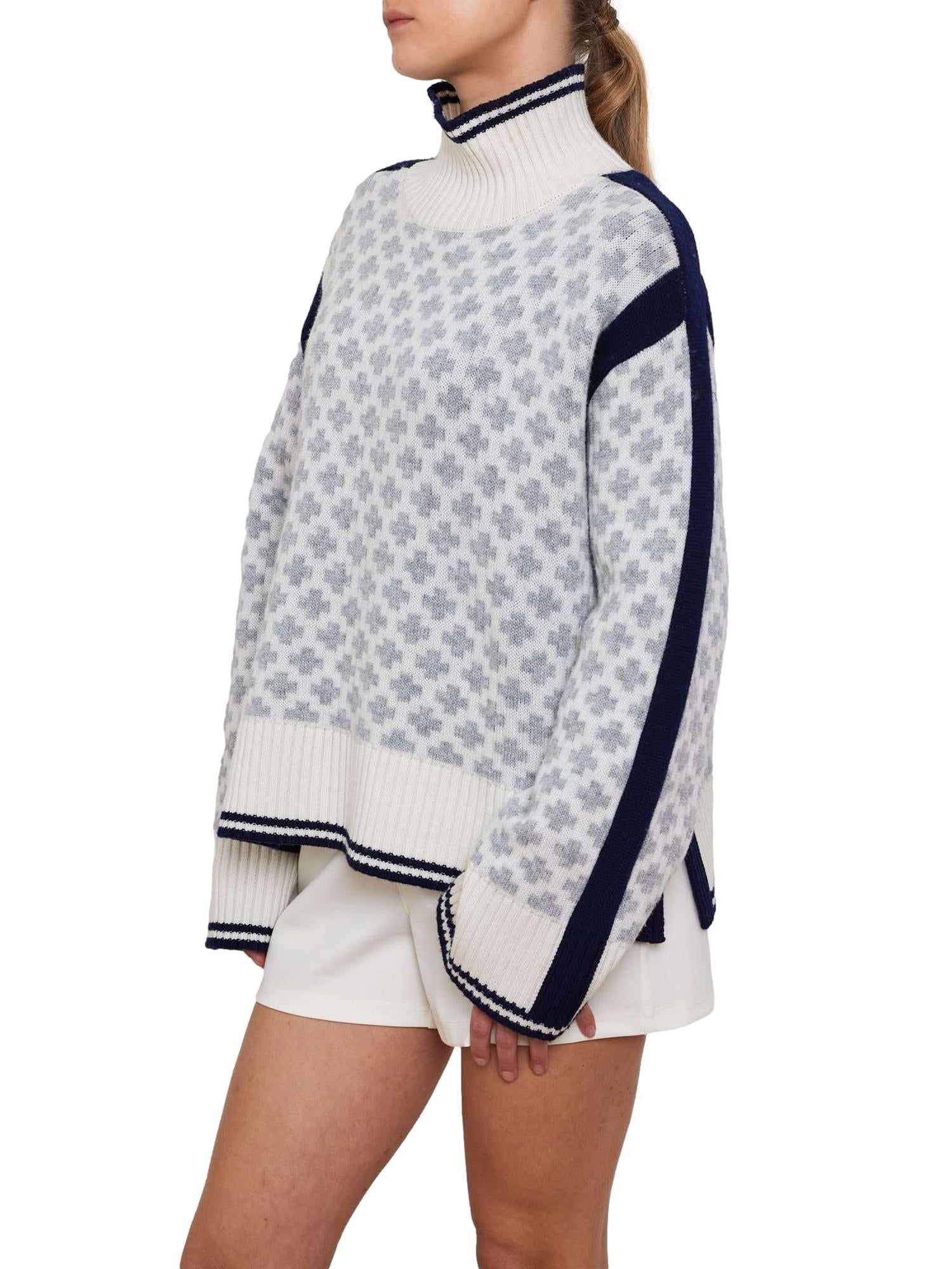 We Norwegians Boat Sweater Women Genser Off-White - chrismoa.no