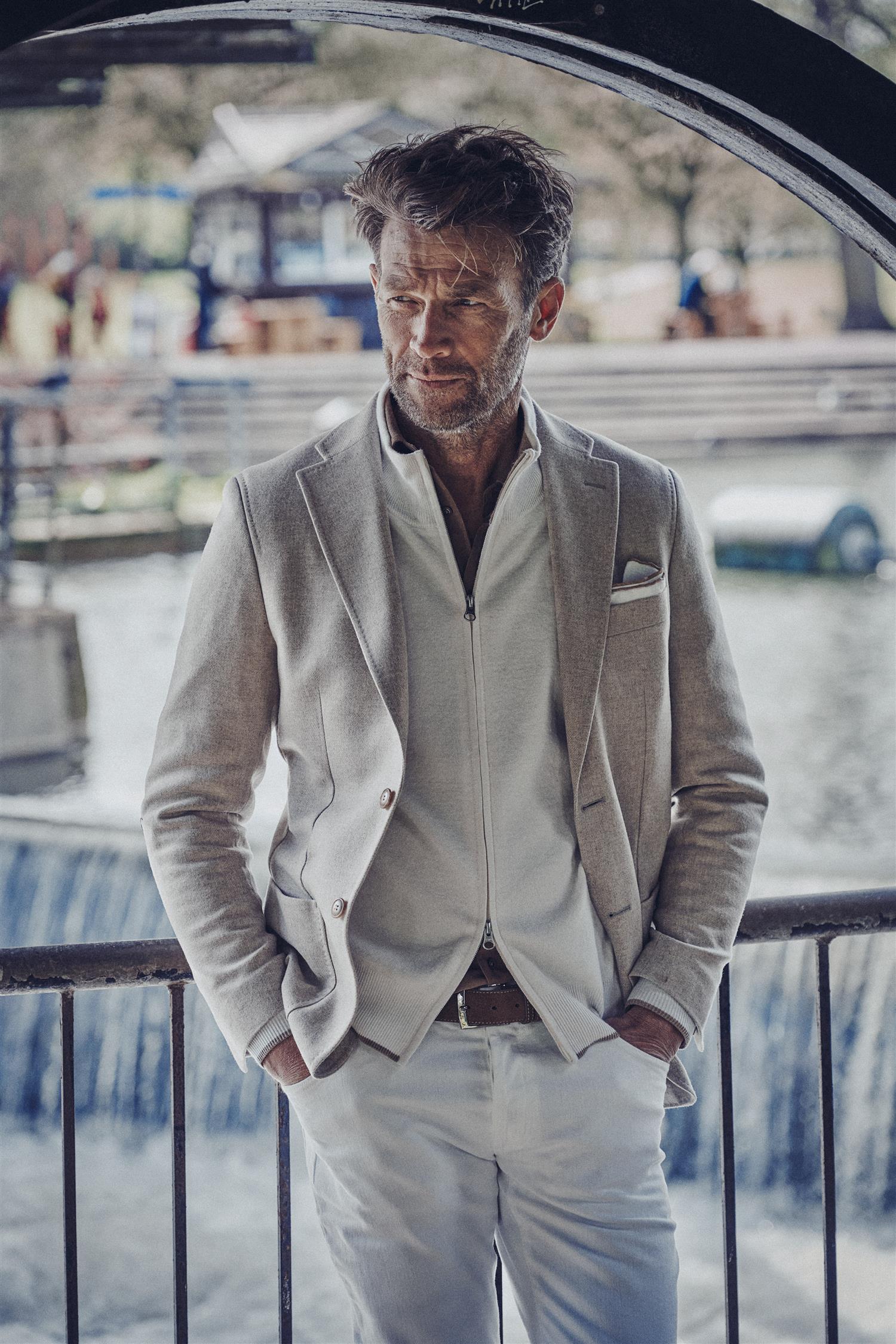 Frislid Sorrento-HL Dressjakke Beige - chrismoa.no