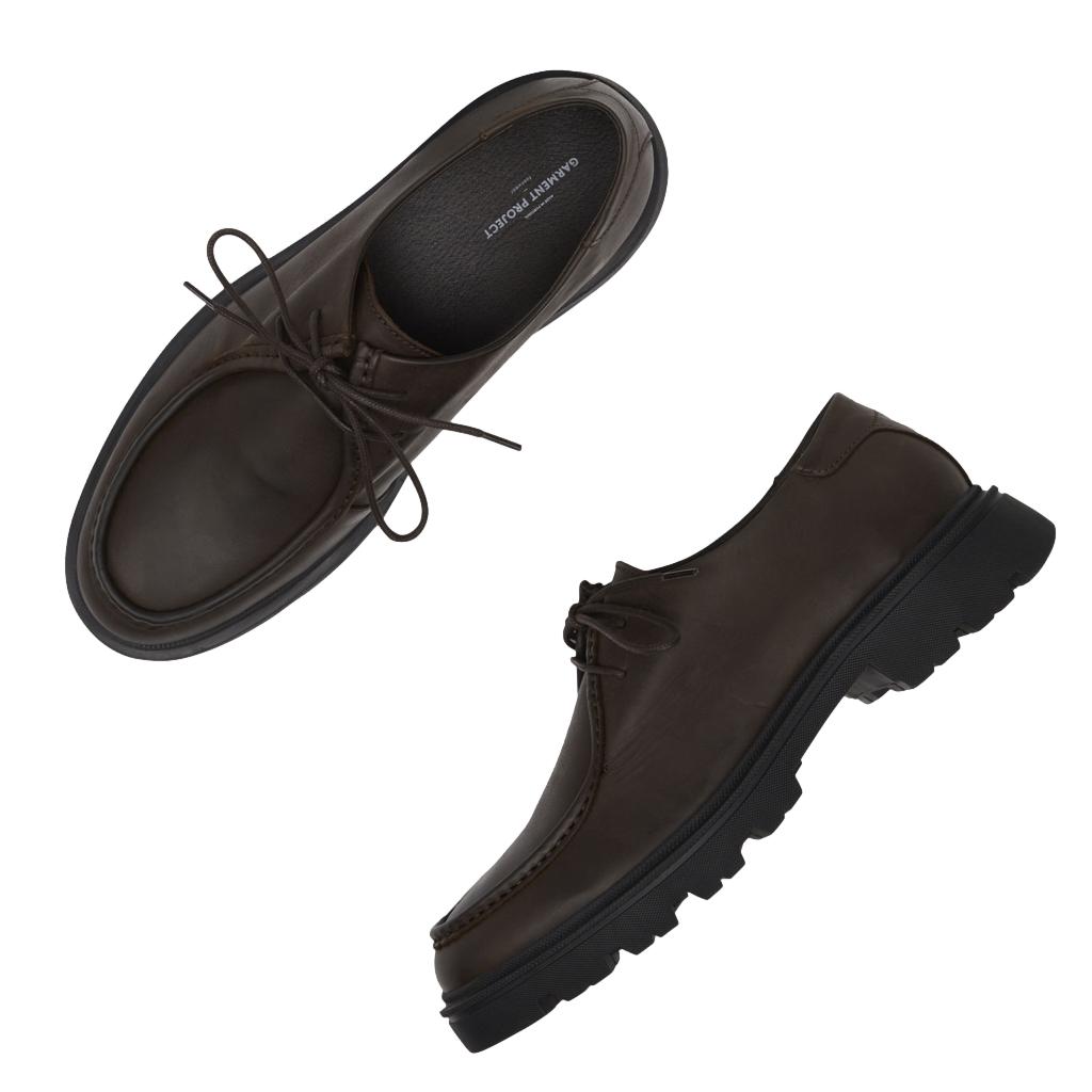 Garment Project Minnesota Low - Brown crazy horse Sko Brun - chrismoa.no