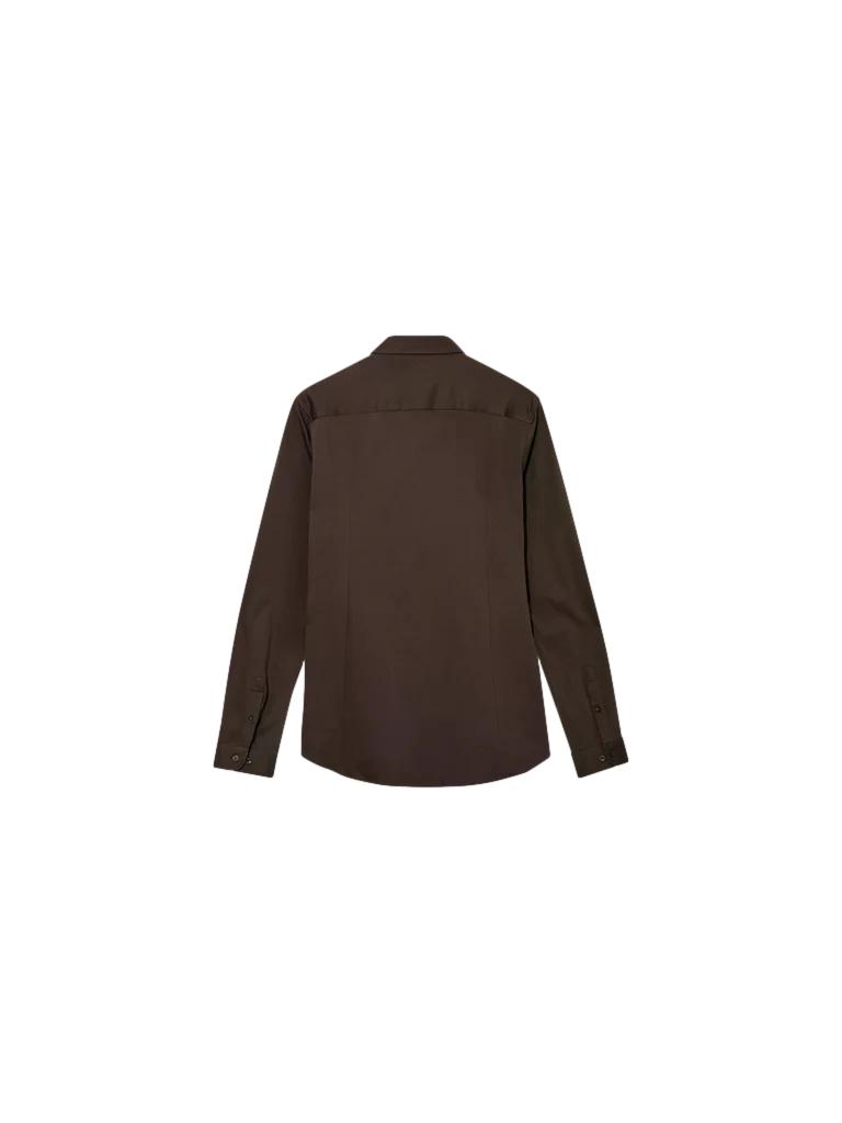 MOS MOSH MMGMarco Jersey Shirt Skjorte Brun