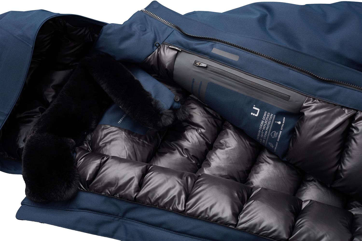 UBR Redox™ Down Parka Jakke Marine - chrismoa.no