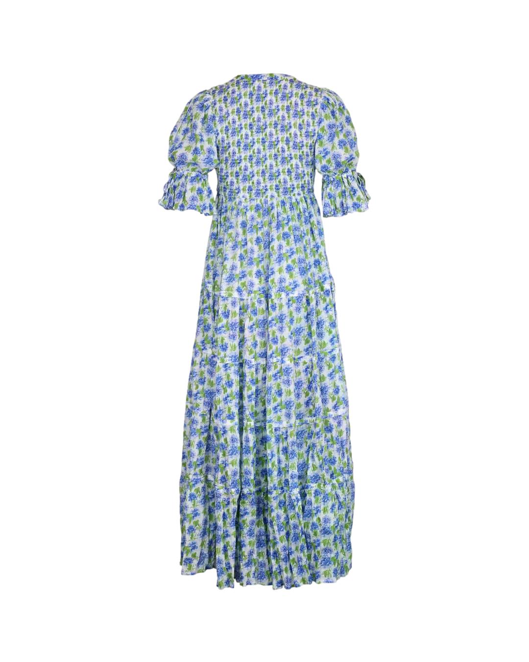 By TiMo Twisted Maxi Dress Kjole Blå
