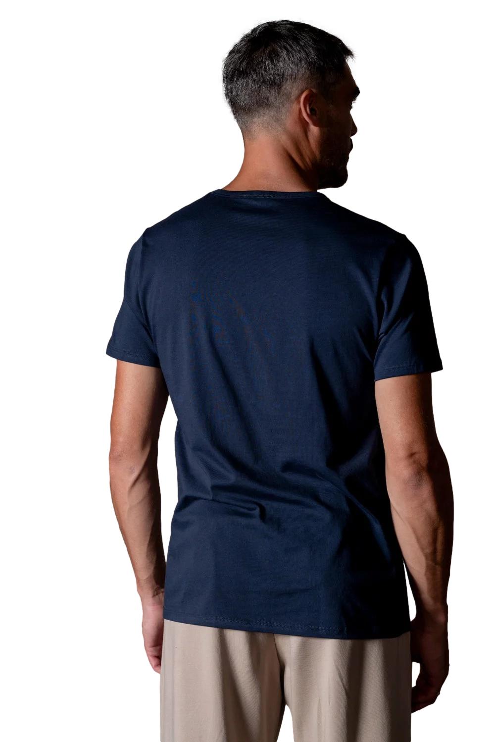 Anonym Adam T-Shirt Marine - chrismoa.no