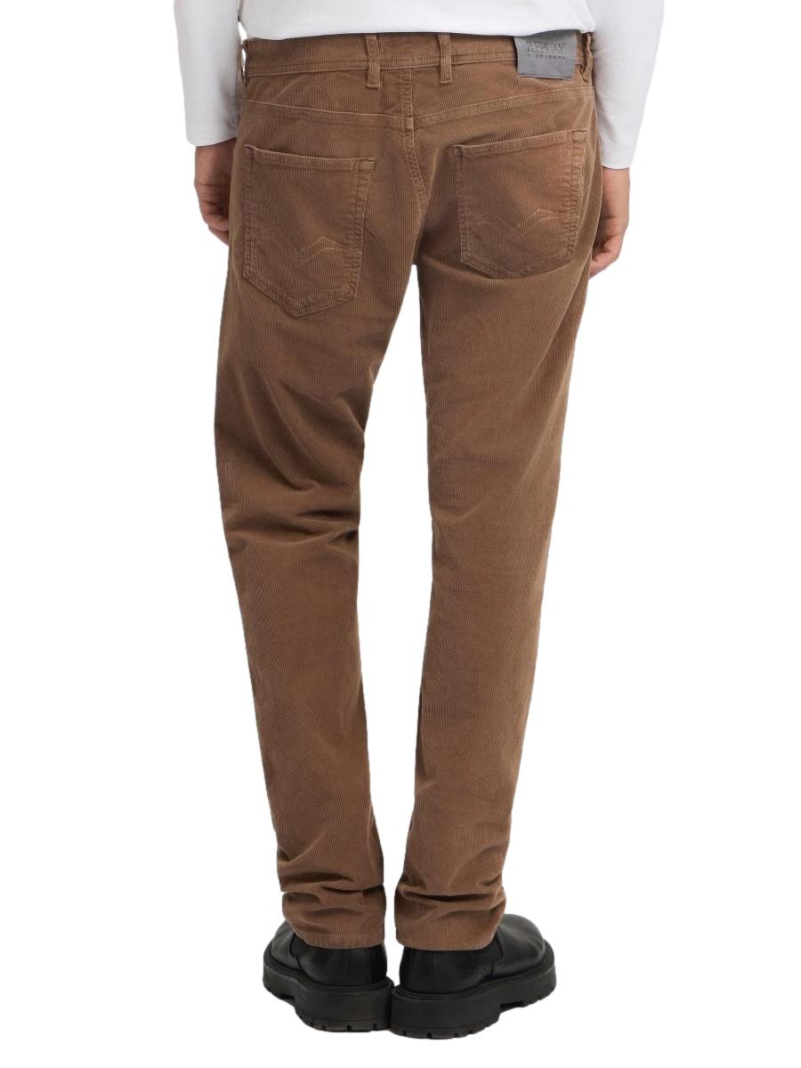 Replay Grover Corduroy Trousers Jeans Brun - chrismoa.no