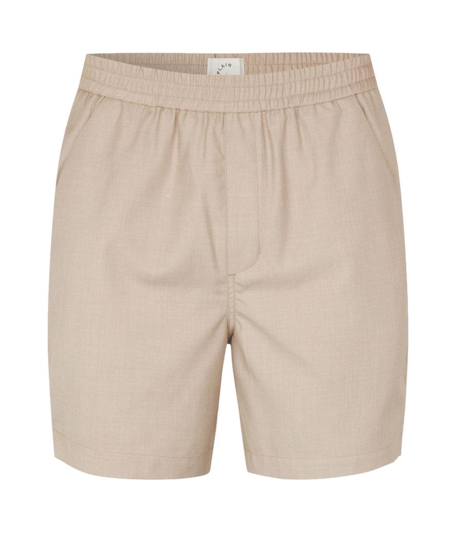 Plain Units TuriPL Shorts 911 Shorts Mørk Beige - chrismoa.no