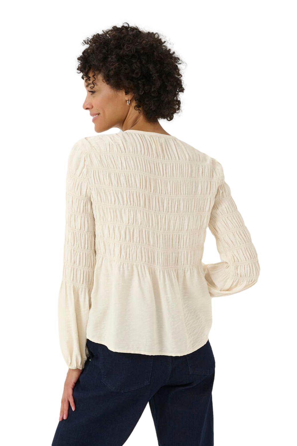 Part Two SiffePW SH Bluse Lys-Beige