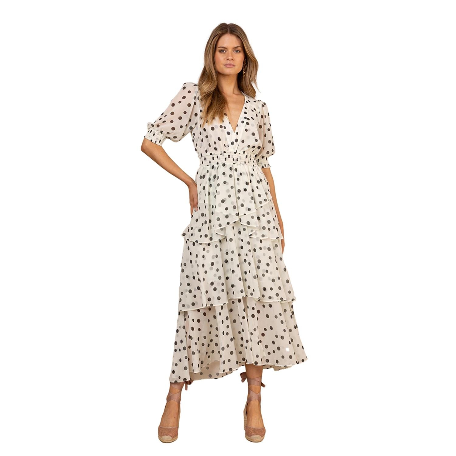 Hale Bob Kiera Dress Kjole Hvit