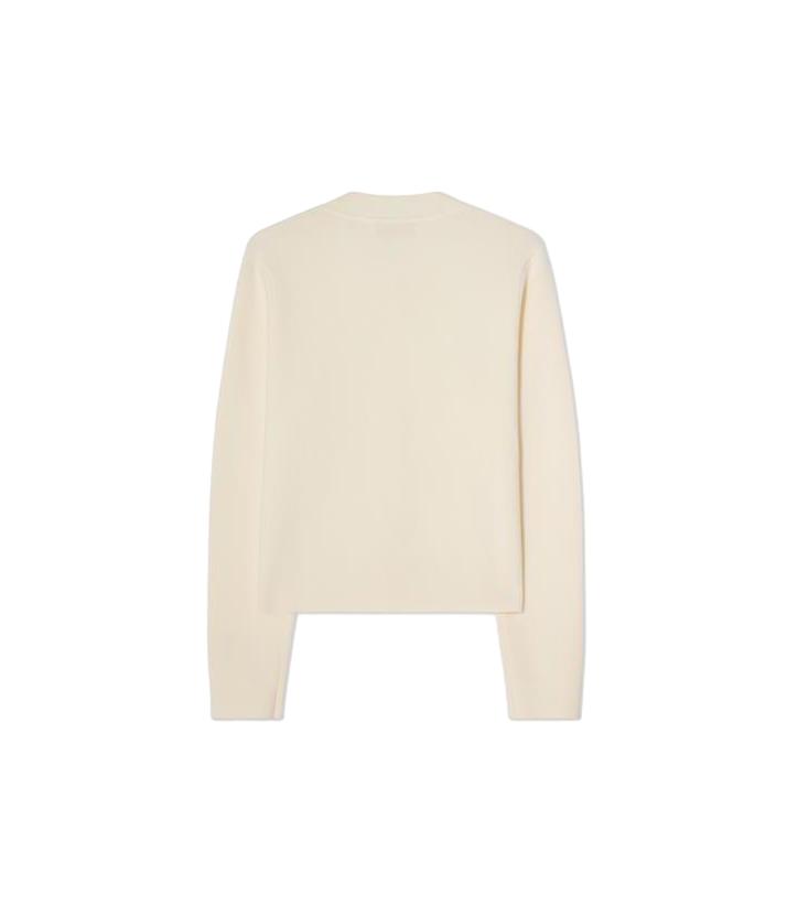 Busnel ALLIE SOLID CARDIGAN Genser Off-White - chrismoa.no