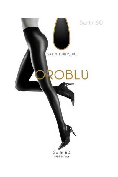 Oroblu Satin 60 Black Strømpebukse Sort
