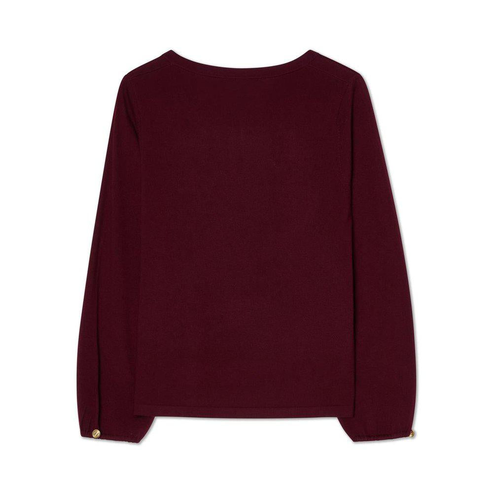 Busnel Esme Top Genser Bordeaux - chrismoa.no
