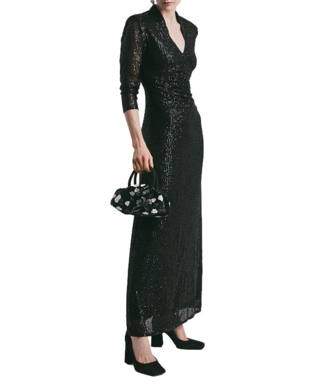 By TiMo Beaded Purse Veske Sort