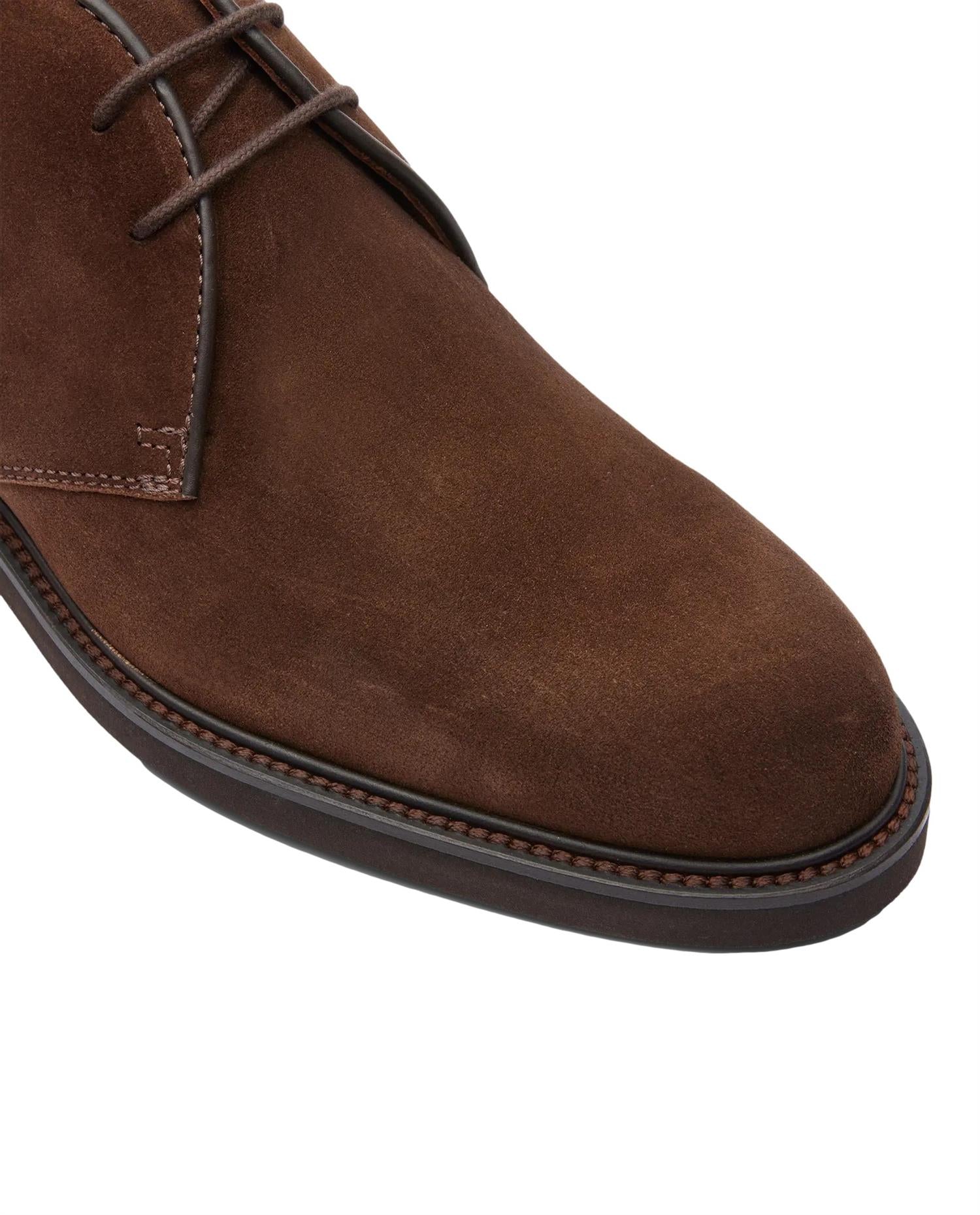 Lottusse Baltimore Brown Suede Calf Ankle Boots Sko Brun - chrismoa.no