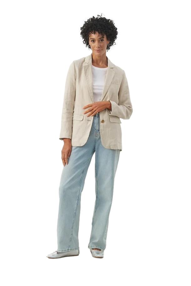 Part Two Nyan Dressjakke Lys-Beige - chrismoa.no