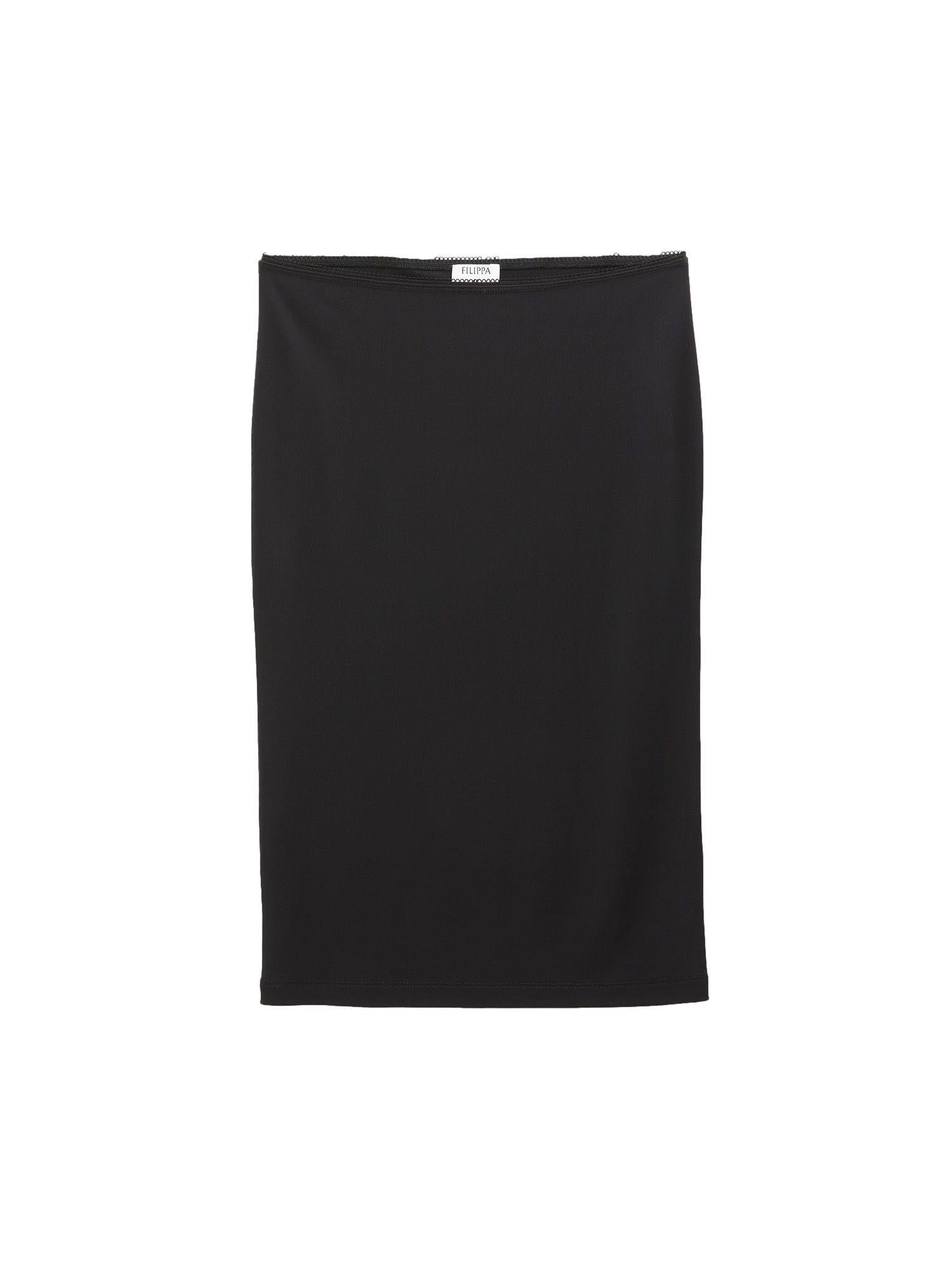 Filippa K Jersey Skirt Skjørt Sort - chrismoa.no