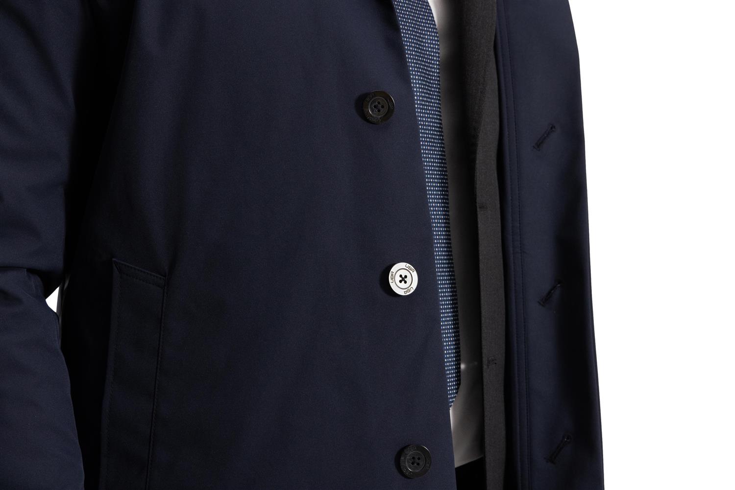 UBR Maestro Coat Jakke Marine - chrismoa.no