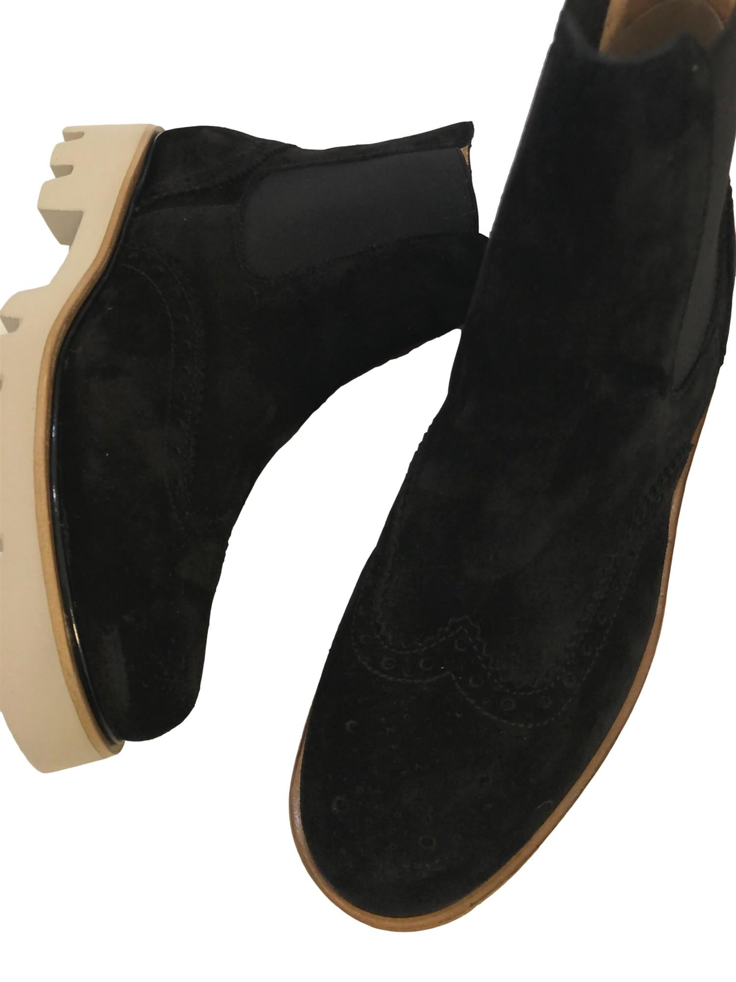 Laura Bellariva Velour Nero Sko Sort - chrismoa.no