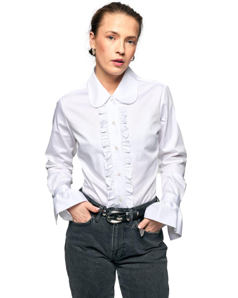 REBELOUP Louise Skjorte Hvit