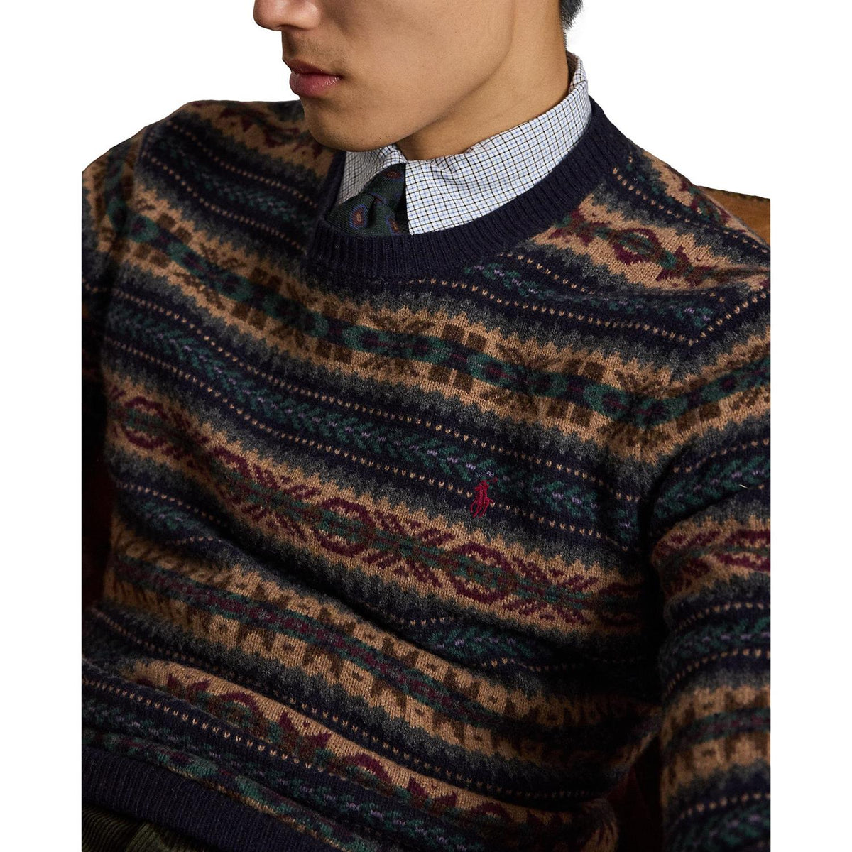 Polo Ralph Lauren Fair isle Wool Sweater Genser Mønster