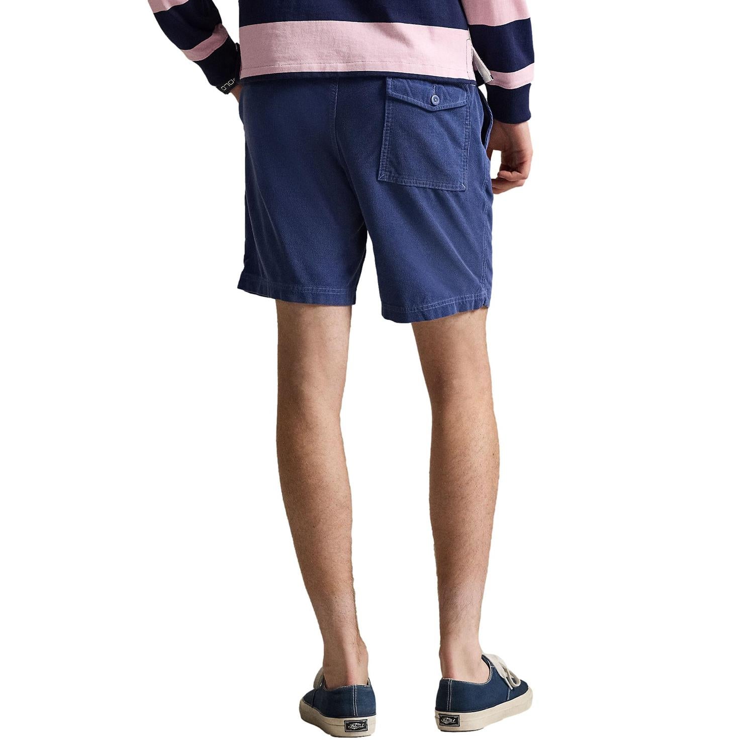 Polo Ralph Lauren 8-Inch Classic Fit Corduroy Short Shorts Blå - chrismoa.no